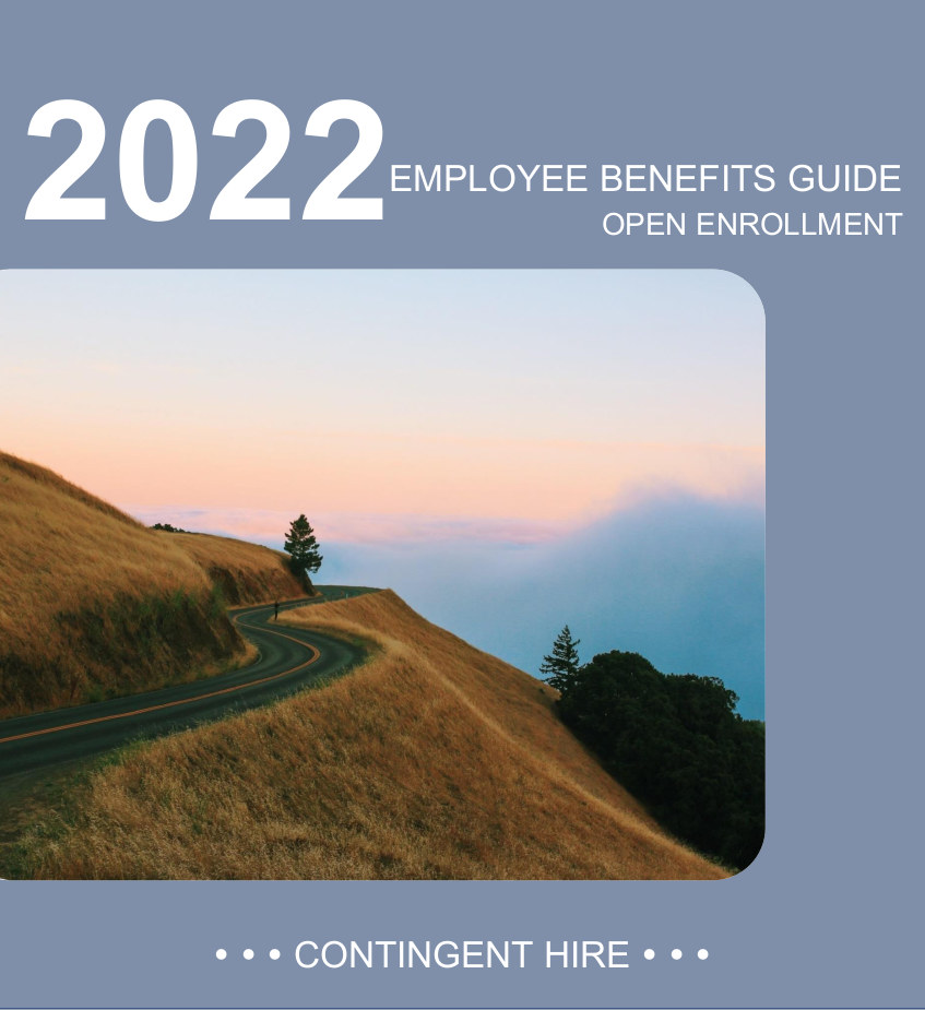2022 Contingent Hire Benefits Guide